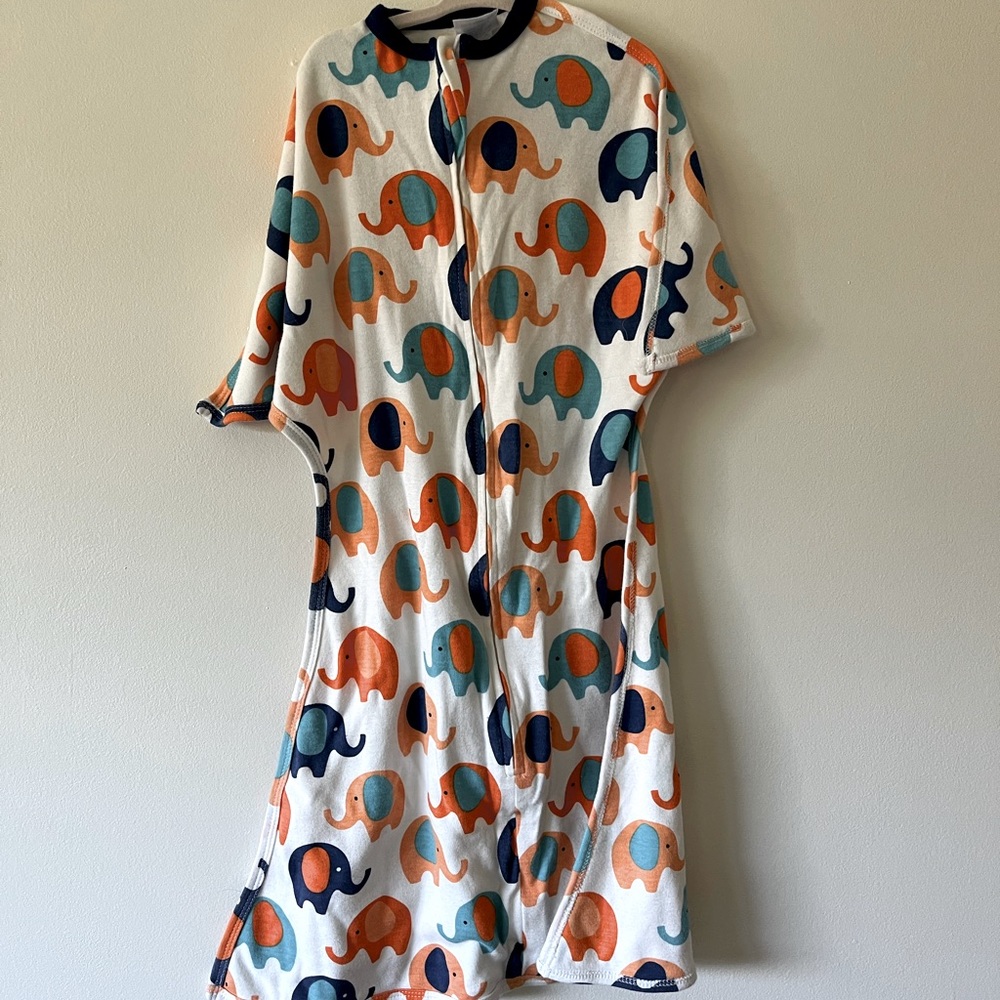 Zippadee Zip in elephant pattern